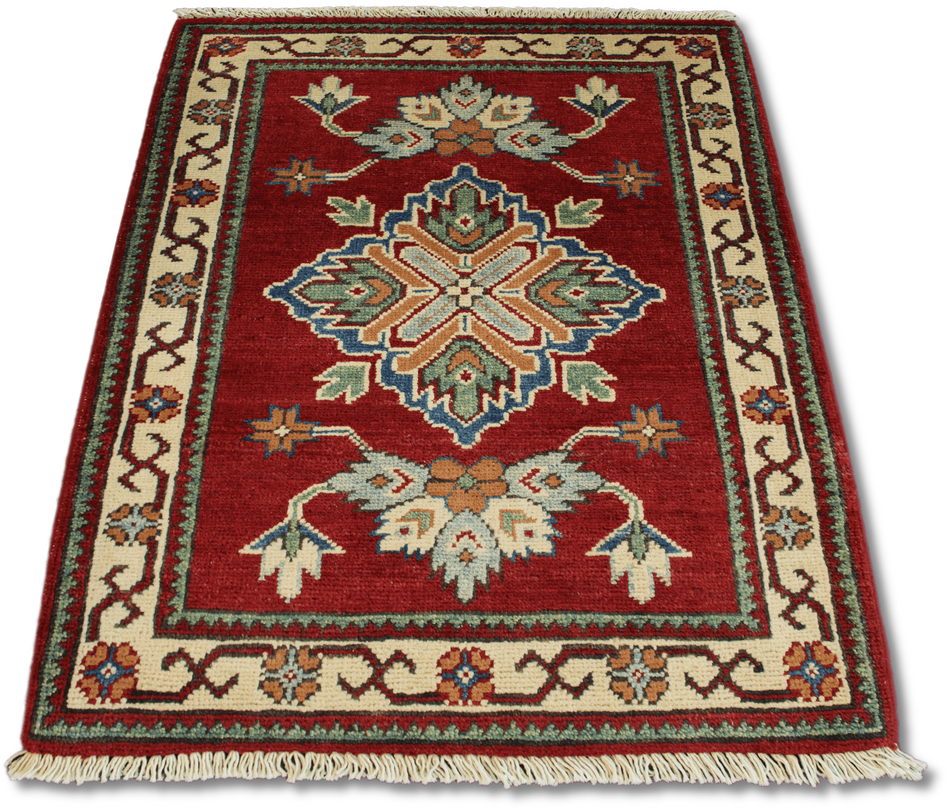 Kazak Rug - 88 cm x 64 cm