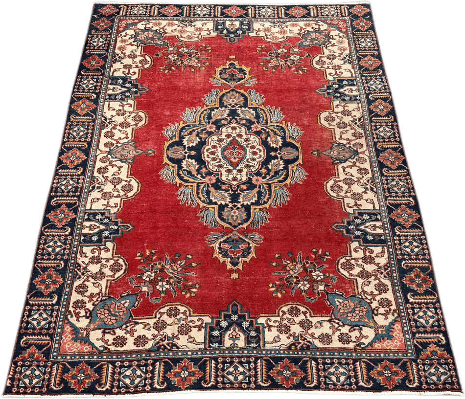 Tabriz Rug (Vintage/Antique) - 275 cm x 194 cm