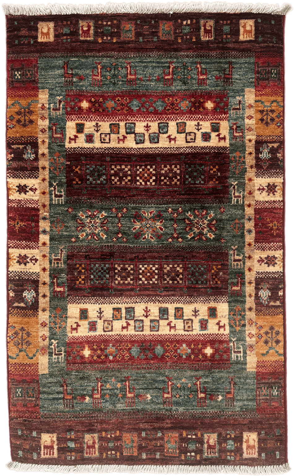 Khurjeen Rug - 102 cm x 63 cm