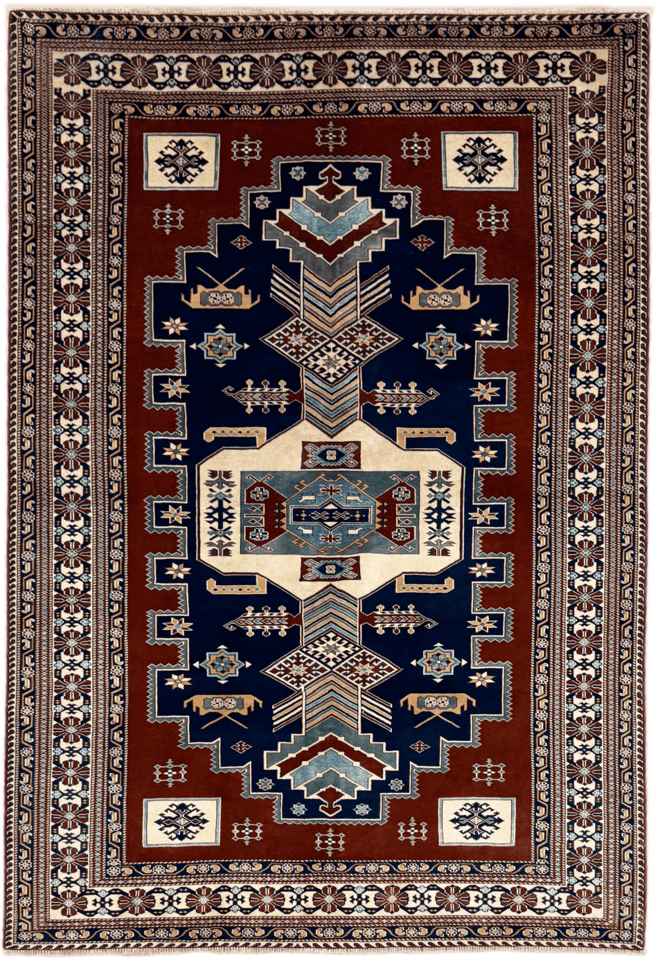 Shirvan Rug - 277 cm x 190 cm