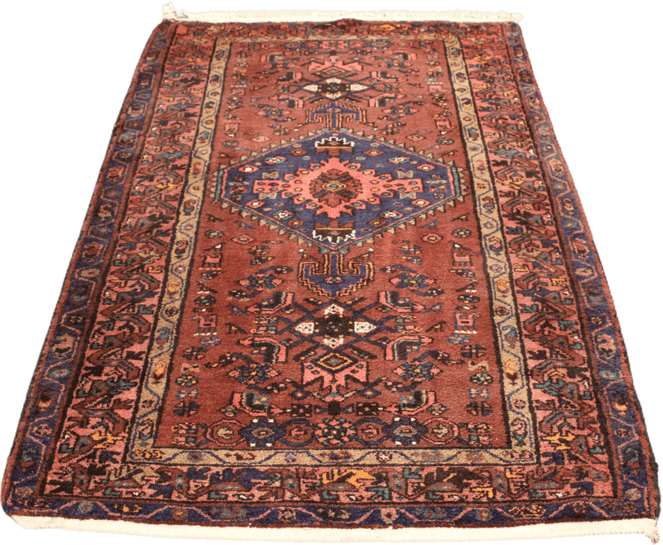 Vintage Hamadan Rug - 180 cm x 120 cm (approx)