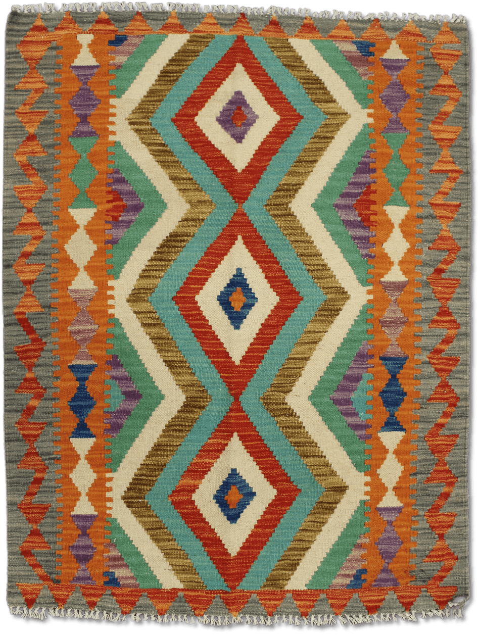 Chobi Kilim - 112 cm x 87 cm