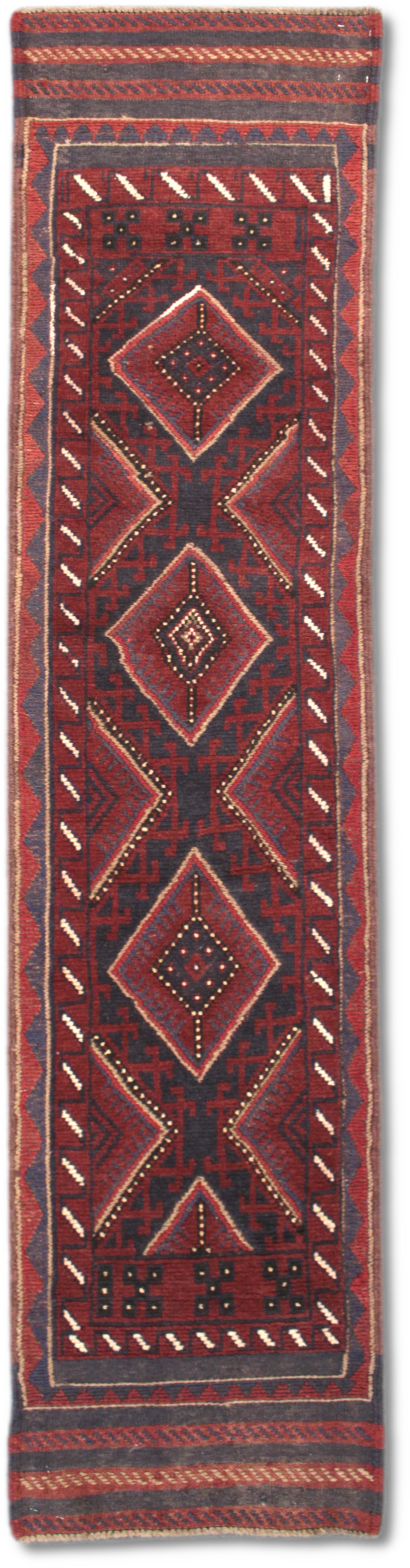 Mashwani Kilim Rug - 250 cm x 58 cm