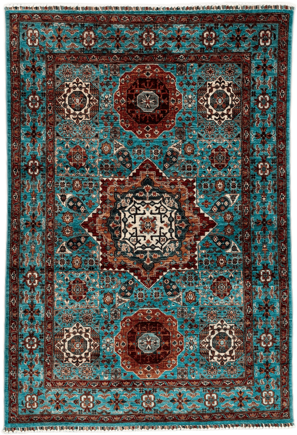 Mamluk Rug - 209 cm x 143 cm