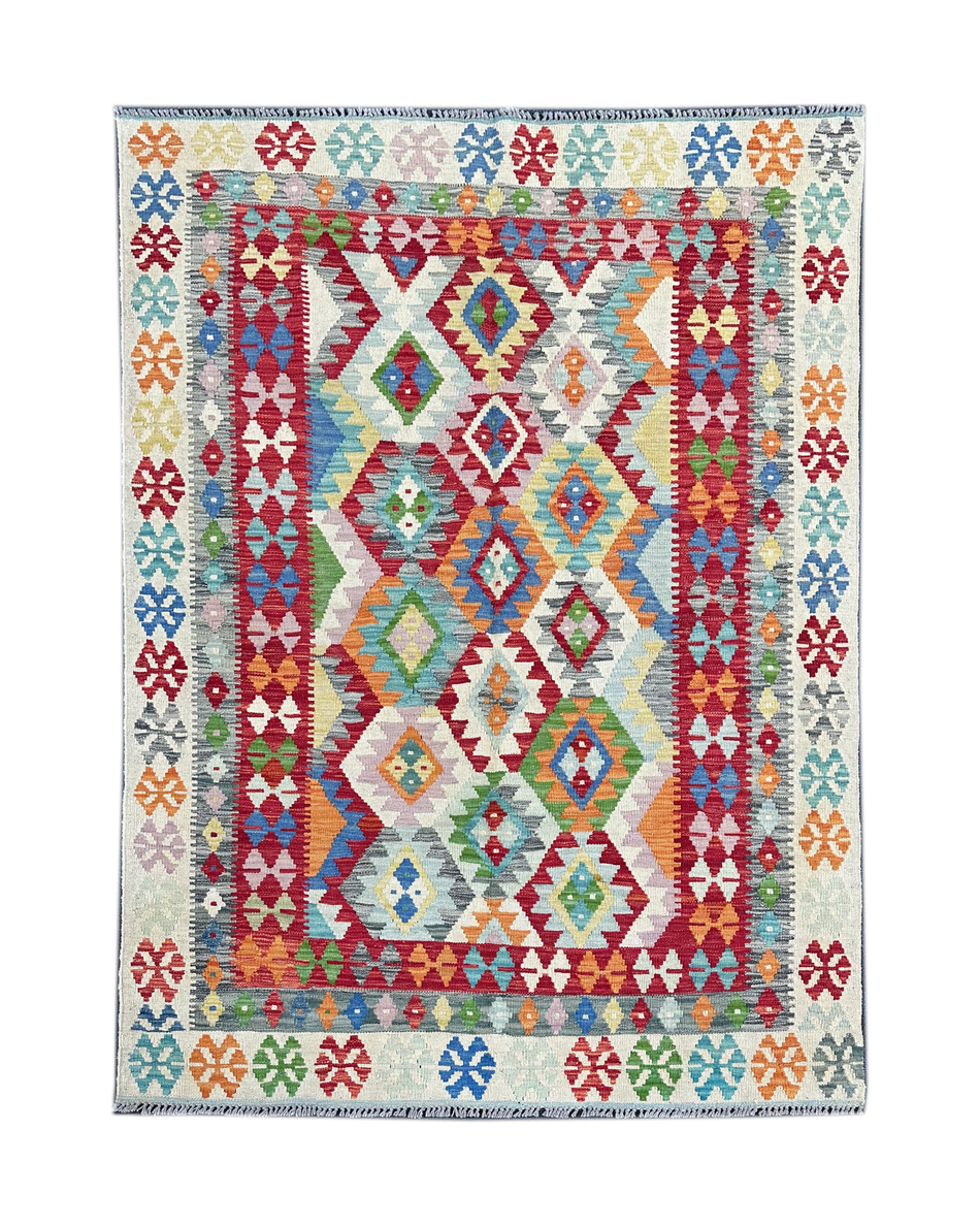 Chobi Kilim - 196 cm x 146 cm