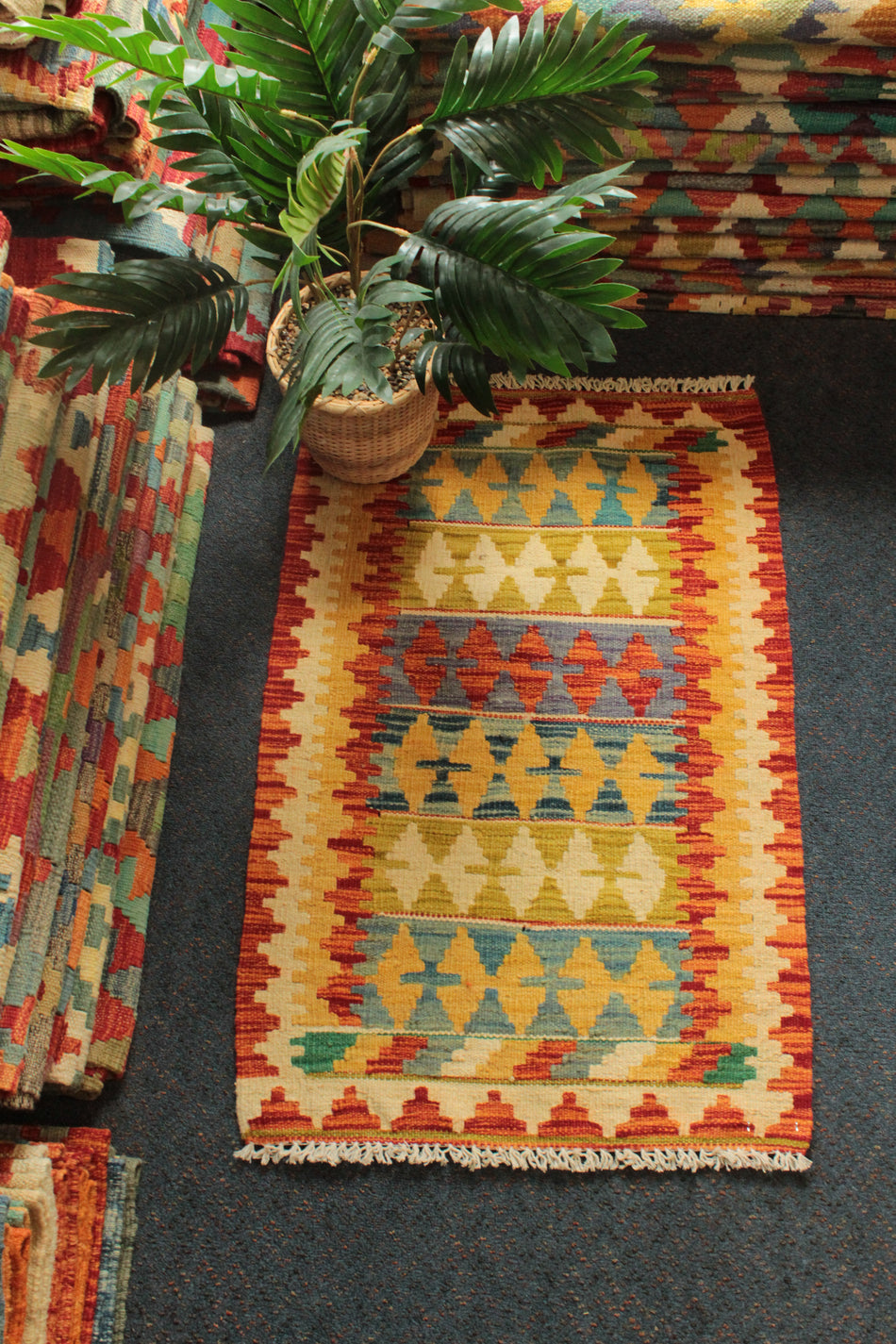 Chobi Kilim - 87 cm x 57 cm