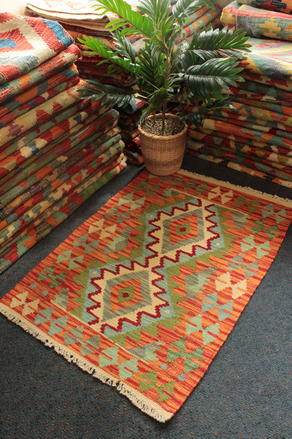 Chobi Kilim - 86 cm x 61 cm