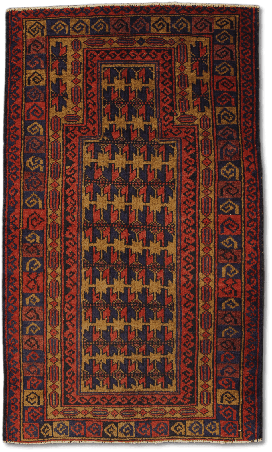 Baluchi Prayer Rug - 138 cm x 78 cm