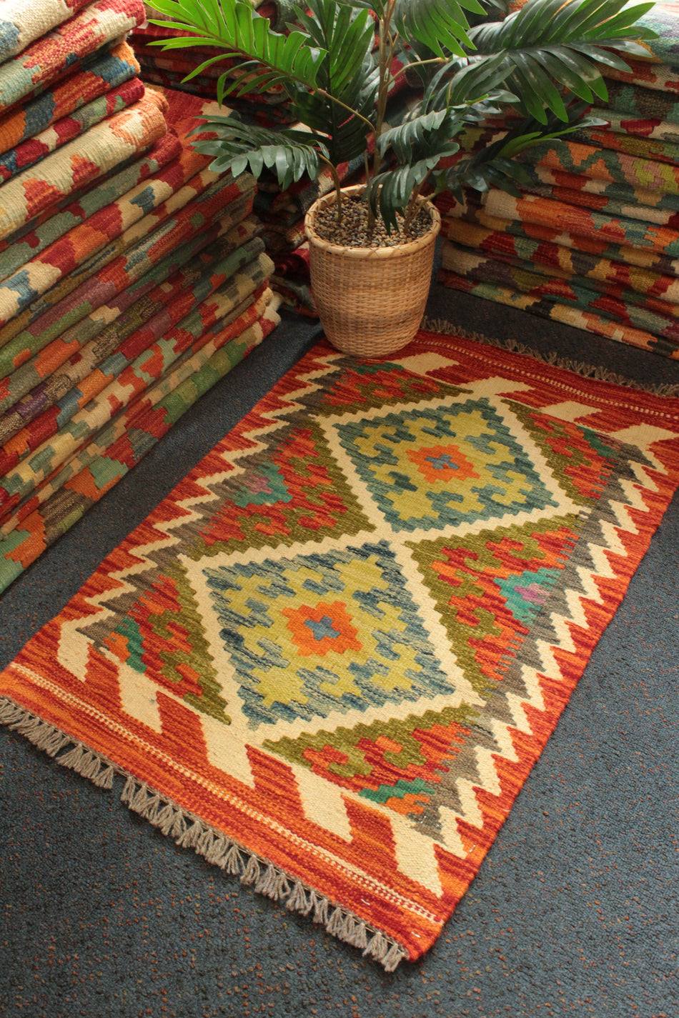 Chobi Kilim - 80 cm x 54 cm