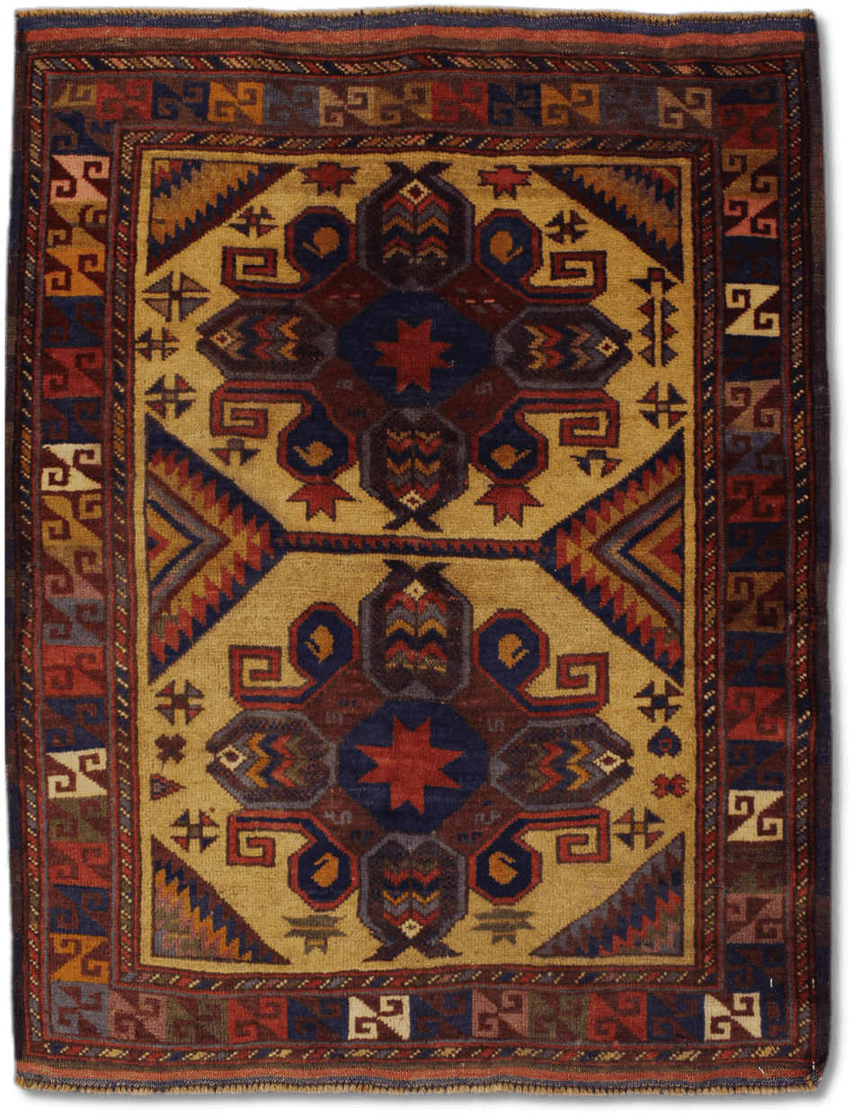 Vintage Baluchi Rug - 113 cm x 87 cm