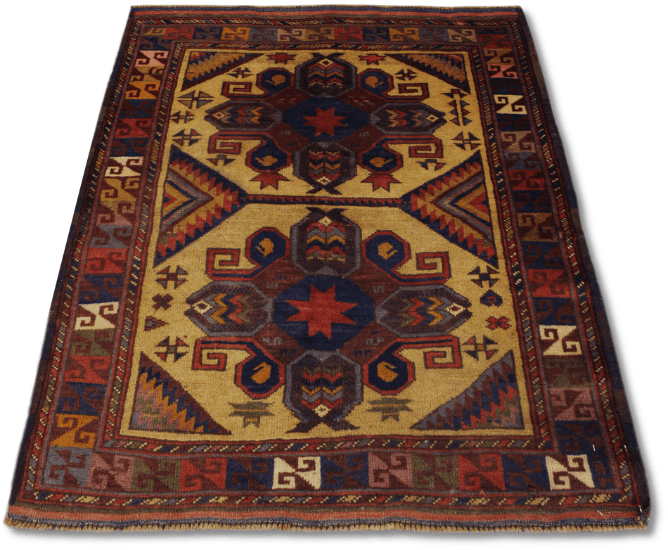 Vintage Baluchi Rug - 113 cm x 87 cm