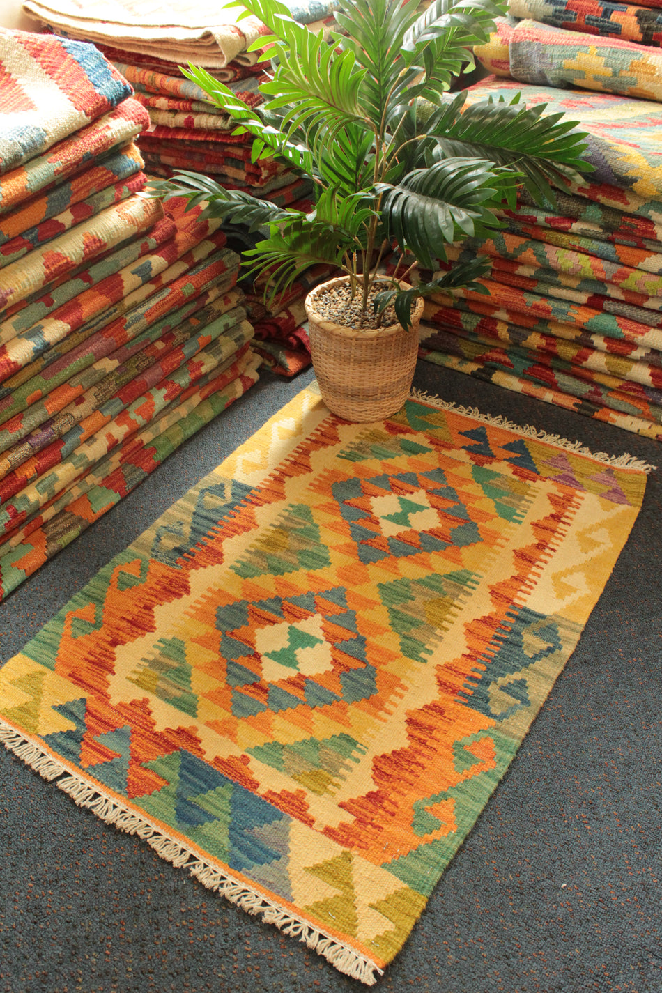 Chobi Kilim - 85 cm x 61 cm