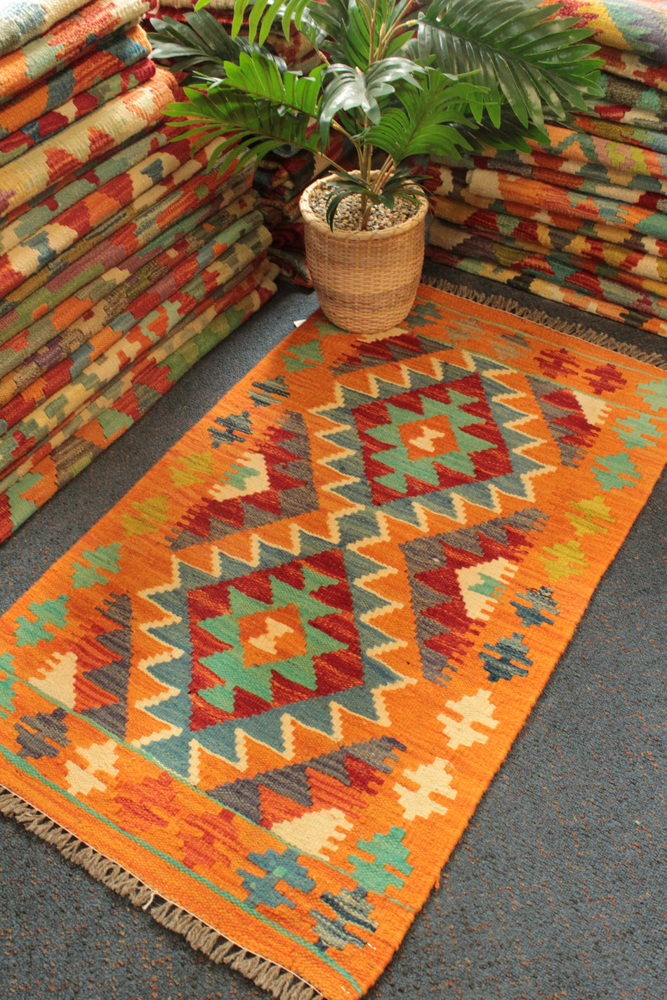 Chobi Kilim - 102 cm x 58 cm