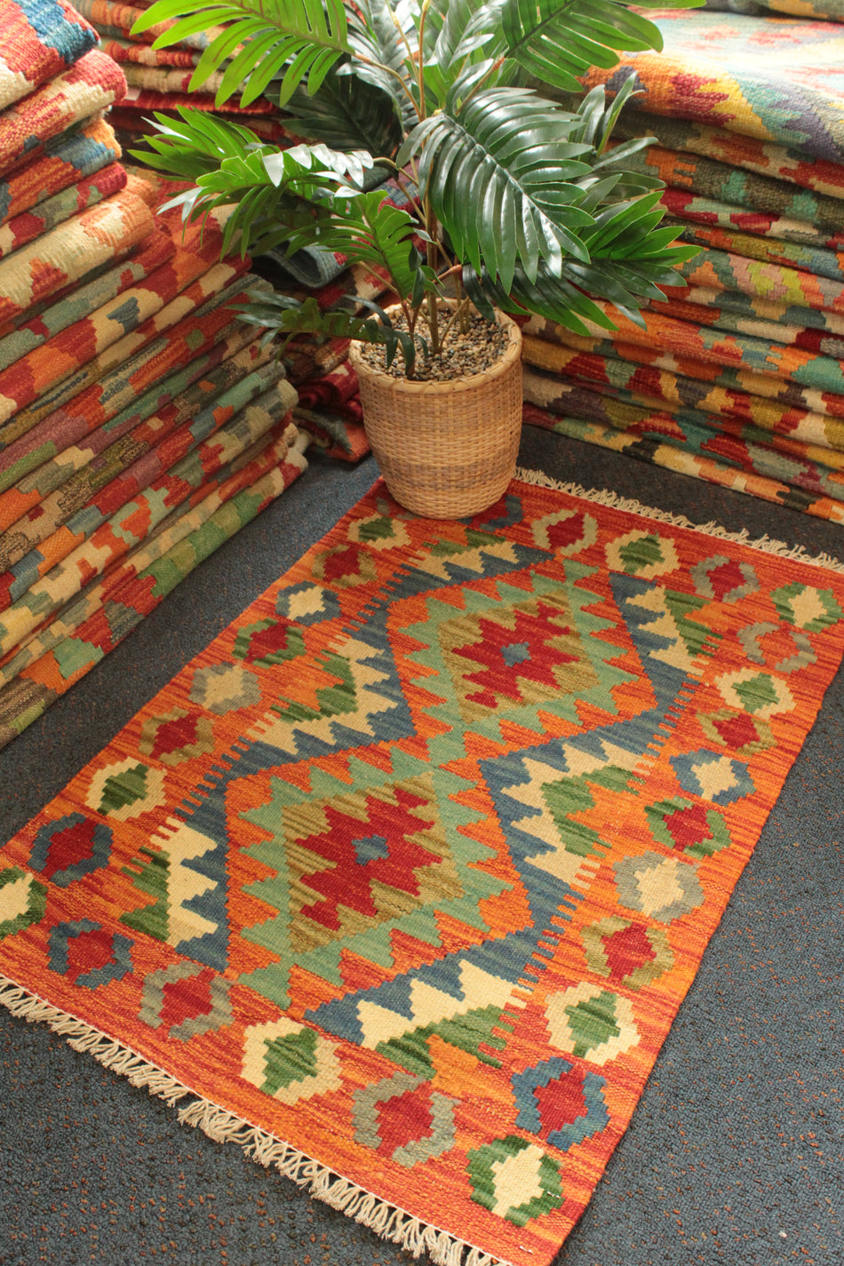 Chobi Kilim - 80 cm x 56 cm