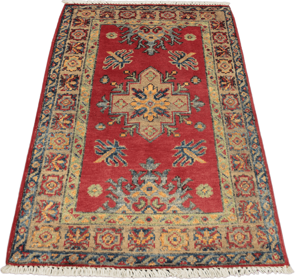 Kazak Rug - 94 cm x 60 cm