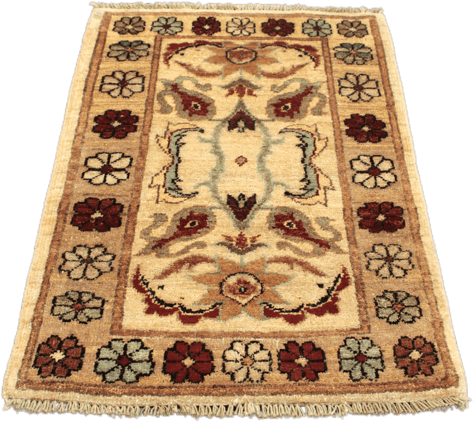 Chobi Rug - 90 cm x 85 cm