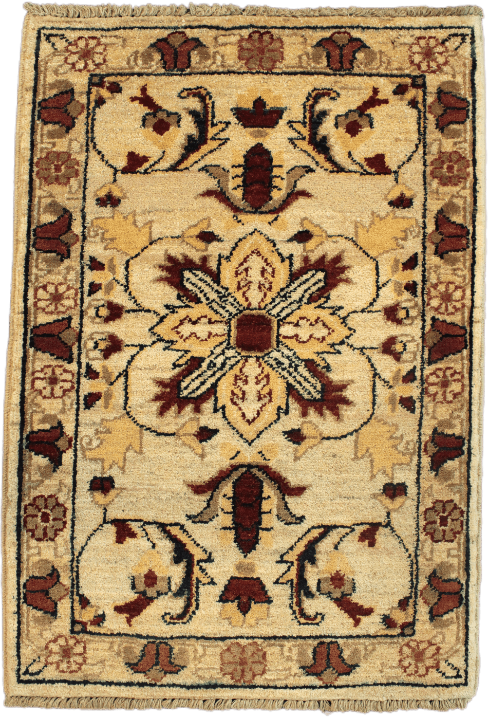 Chobi Rug - 89 cm x 62 cm