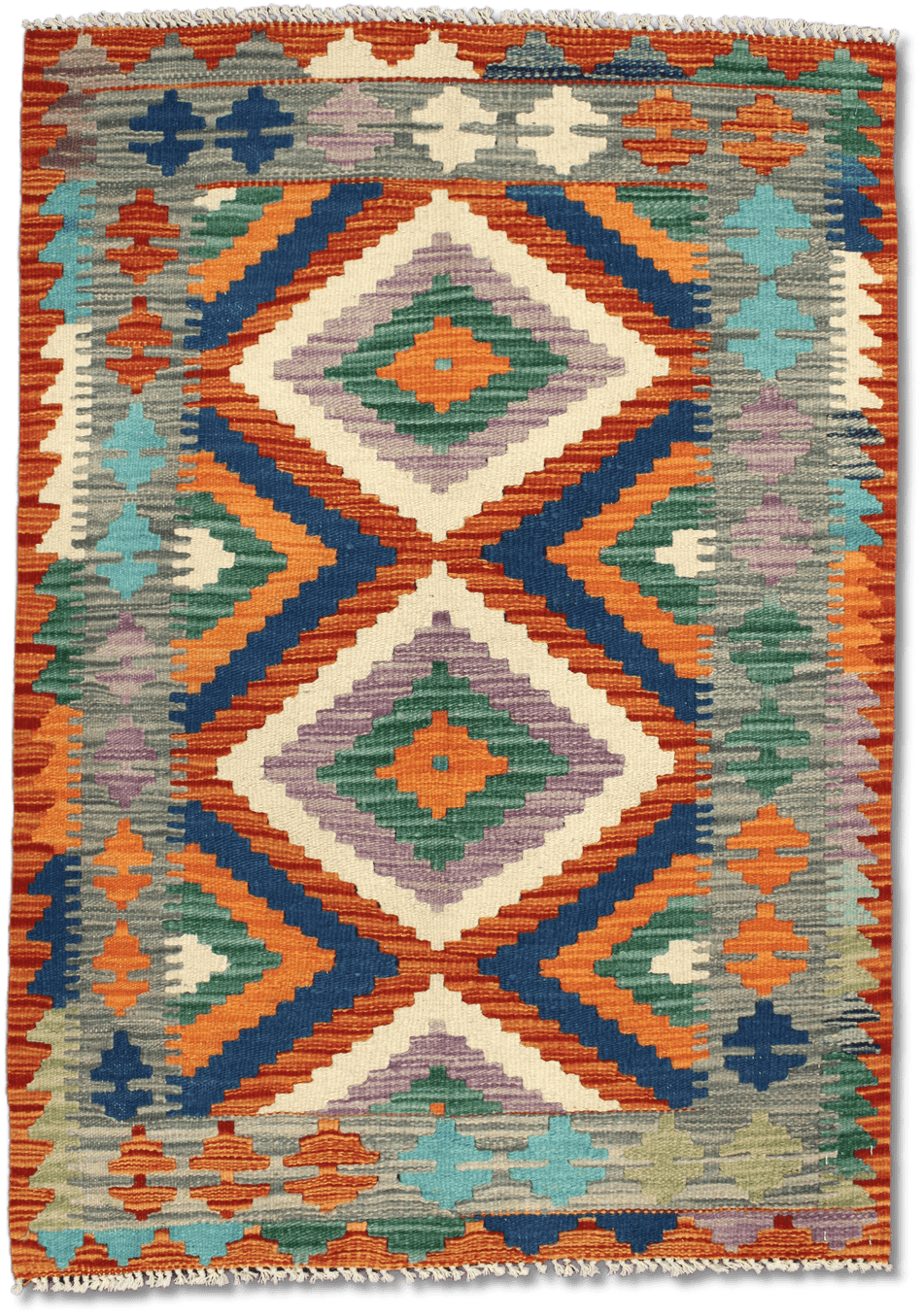 Chobi Kilim Rug  - 120 cm x 84 cm