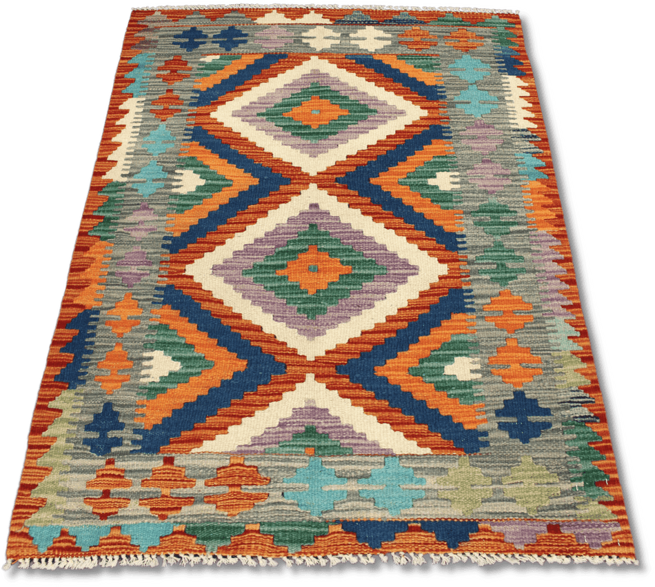 Chobi Kilim Rug  - 120 cm x 84 cm