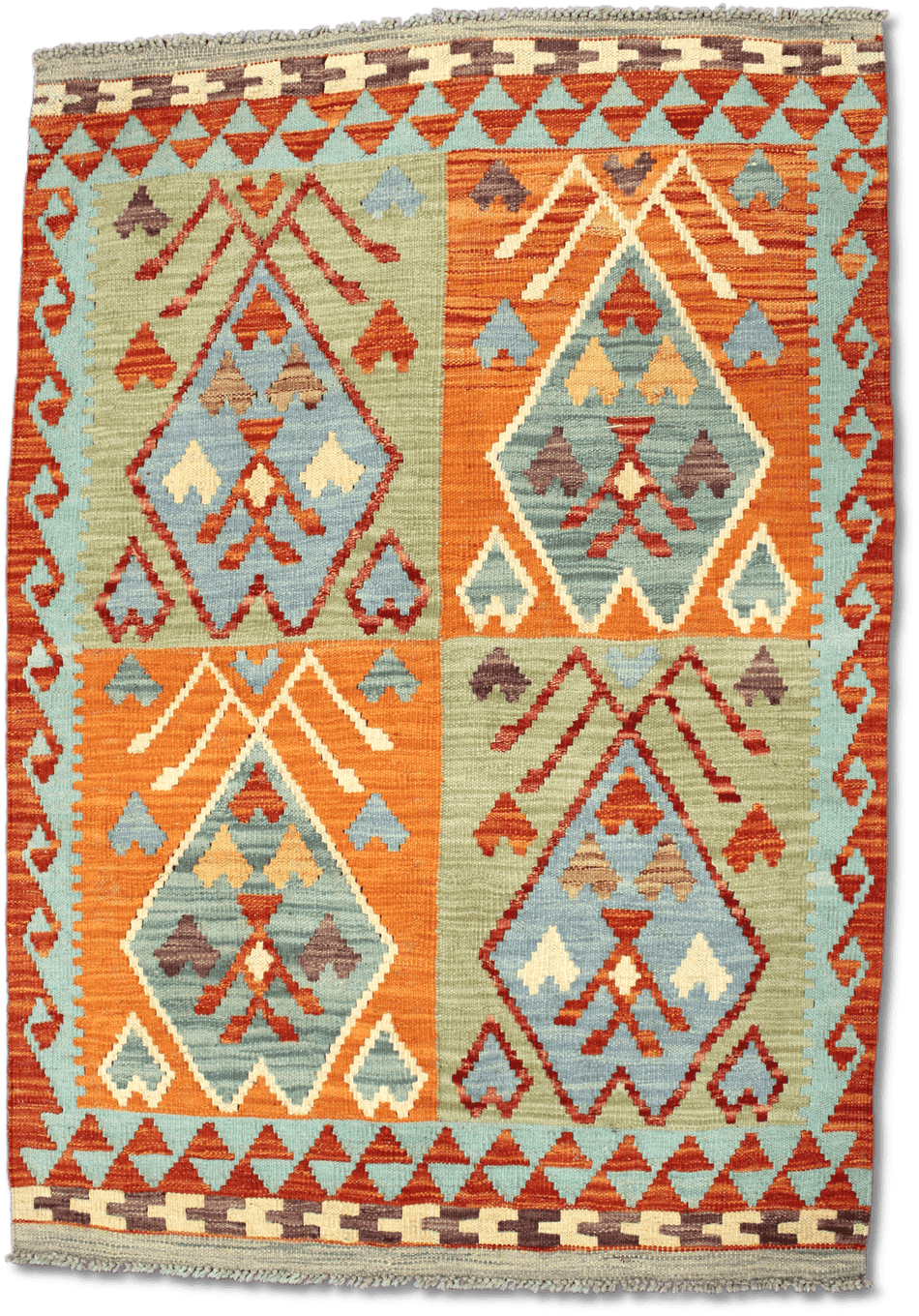 Chobi Kilim Rug  - 128 cm x 90 cm