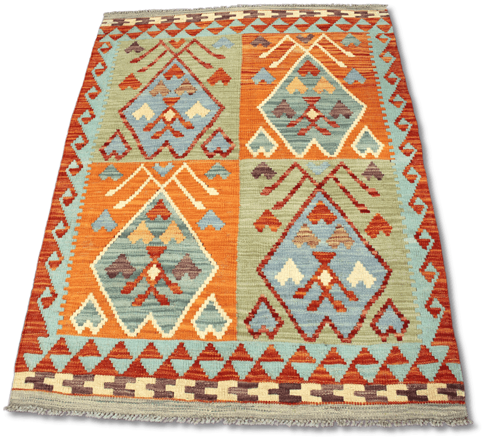 Chobi Kilim Rug  - 128 cm x 90 cm