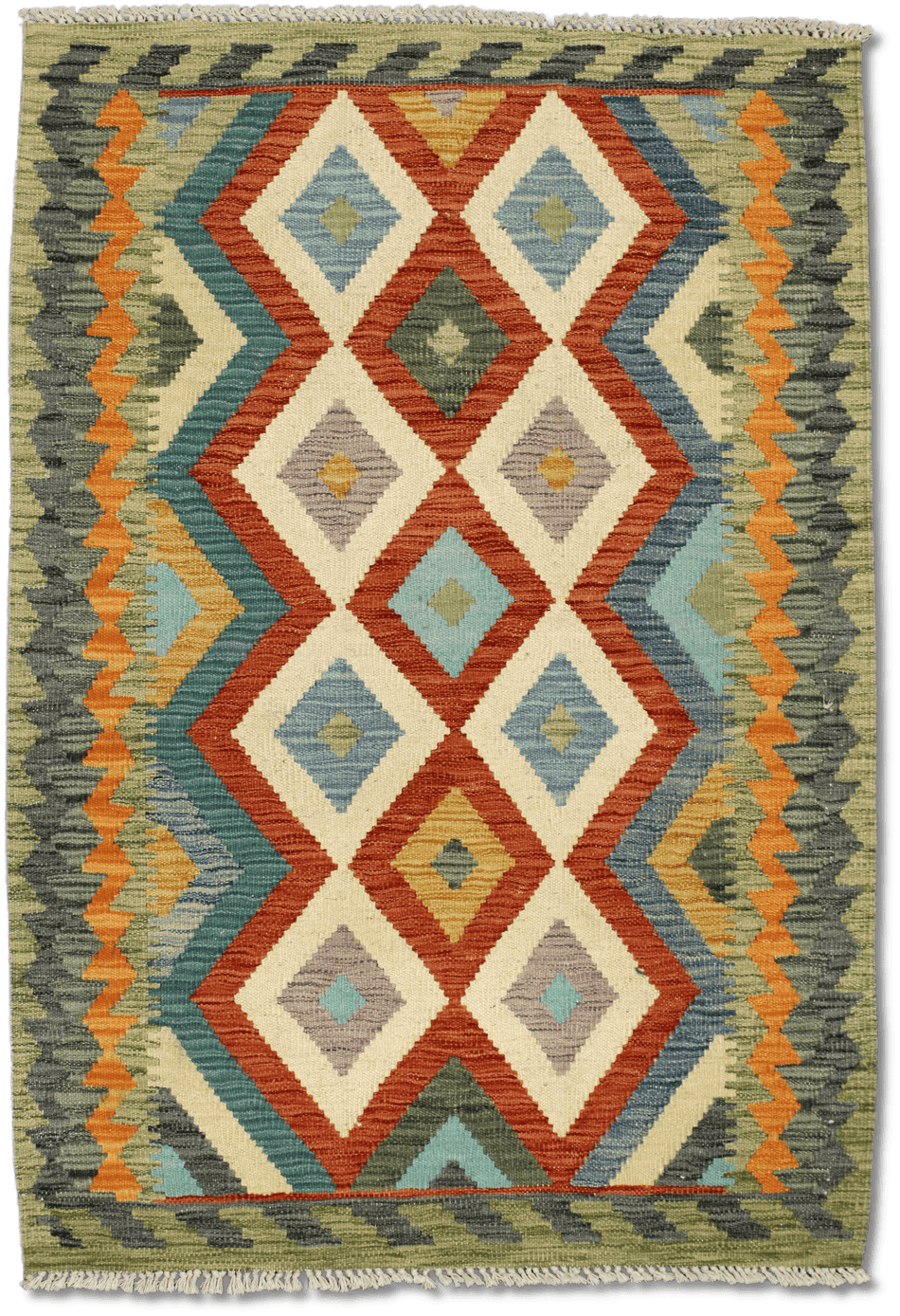 Chobi Kilim Rug - 121 cm x 83 cm