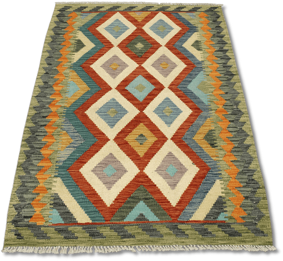 Chobi Kilim Rug - 121 cm x 83 cm