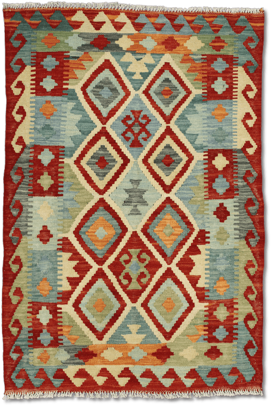 Chobi Kilim Rug  - 121 cm x 82 cm