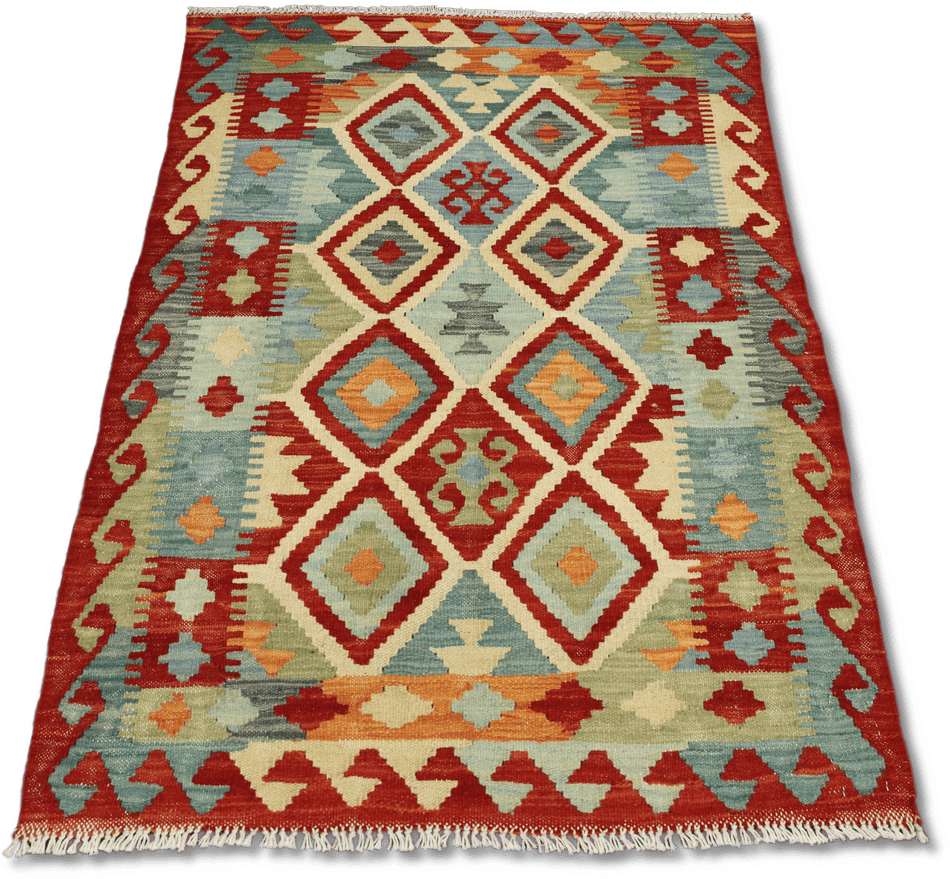 Chobi Kilim Rug  - 121 cm x 82 cm