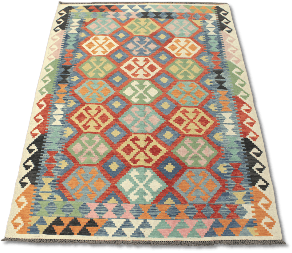 Chobi Kilim - 291 cm x 205 cm