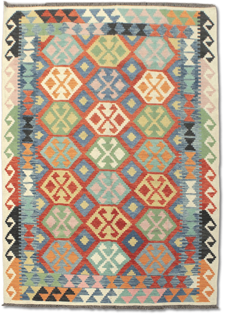 Chobi Kilim - 291 cm x 205 cm