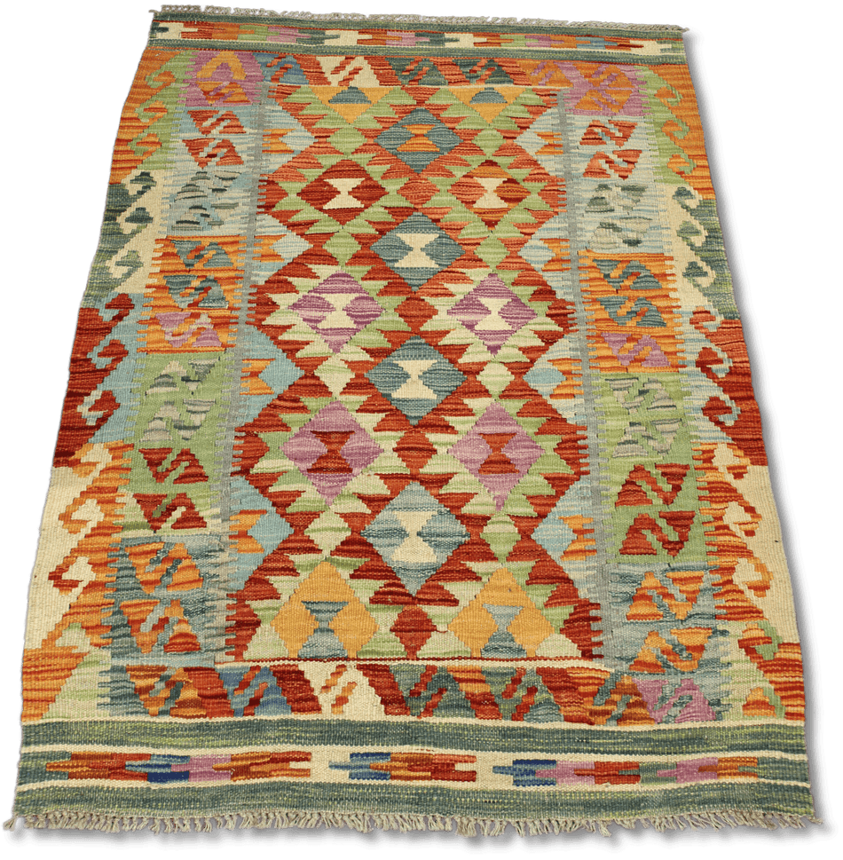 Chobi Kilim Rug  - 128 cm x 83 cm