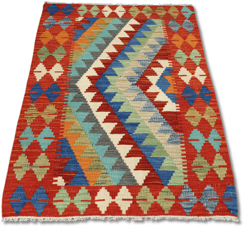 Chobi Kilim Rug  - 118 cm x 82 cm