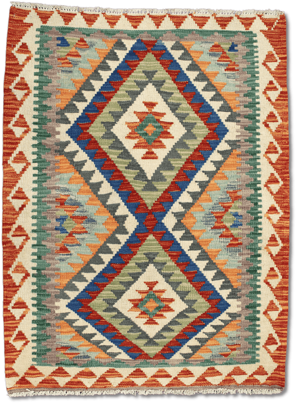 Chobi Kilim - 114 cm x 87 cm