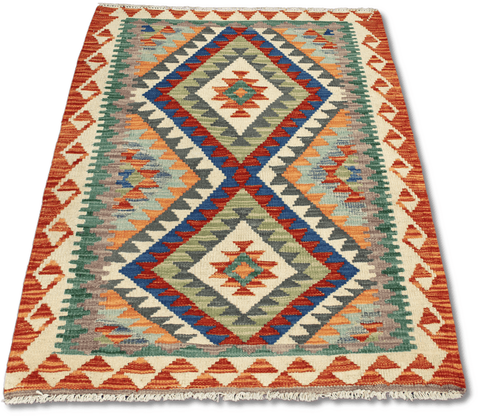 Chobi Kilim - 114 cm x 87 cm