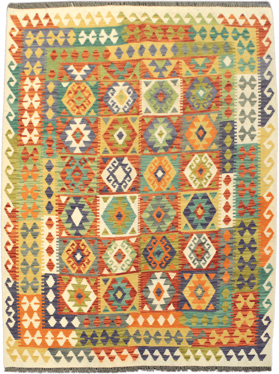 Chobi Kilim - 248 cm x 185 cm