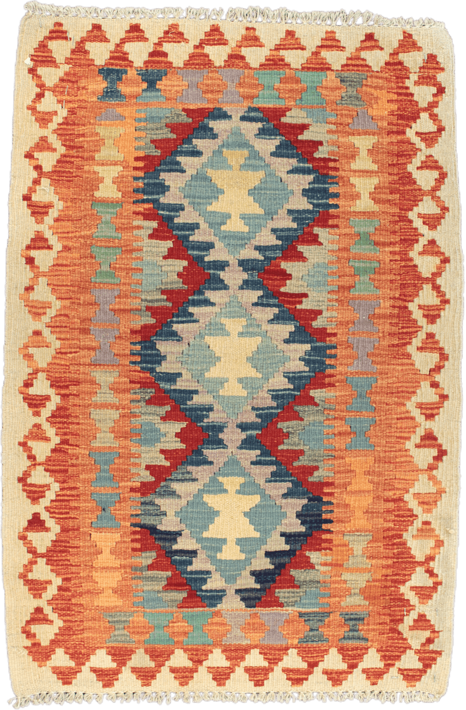 Chobi Kilim Rug  - 88 cm x 60 cm