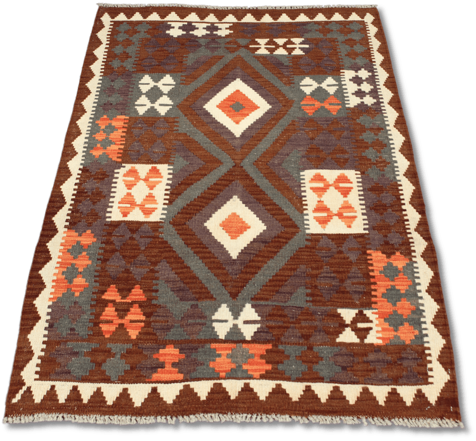 Chobi Kilim Rug - 145 cm x 102 cm