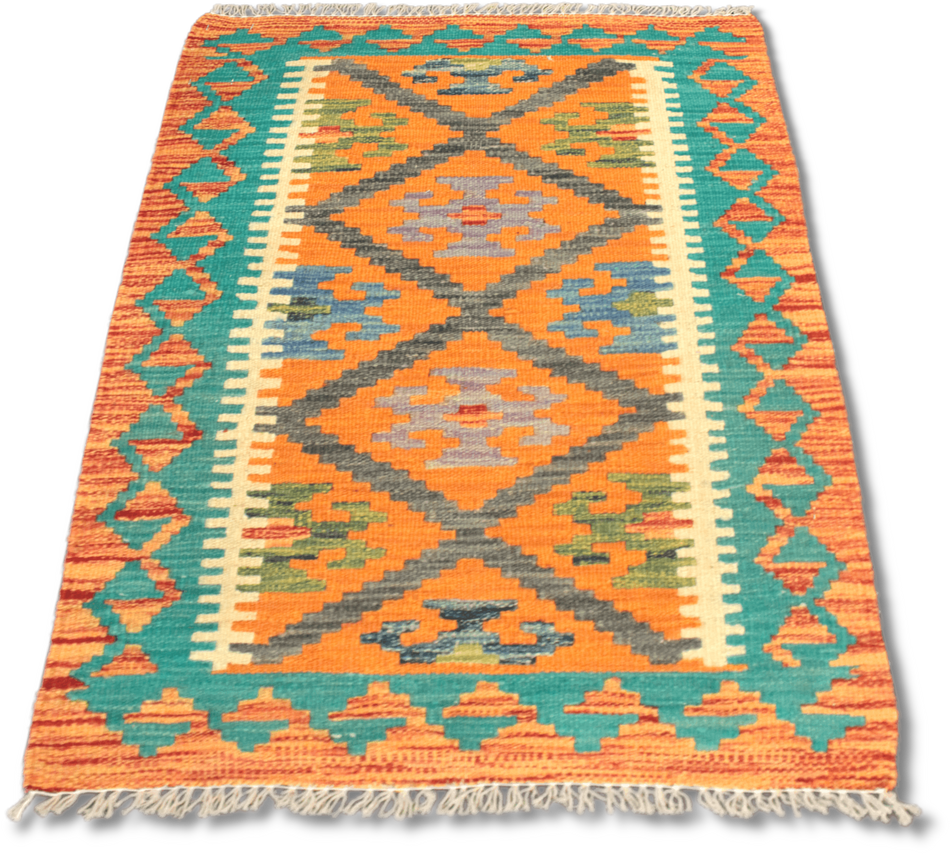 Chobi Kilim Rug  - 87 cm x 53 cm