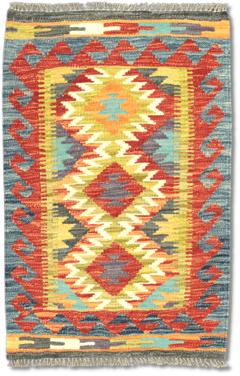 Chobi Kilim Rug  - 87 cm x 55 cm