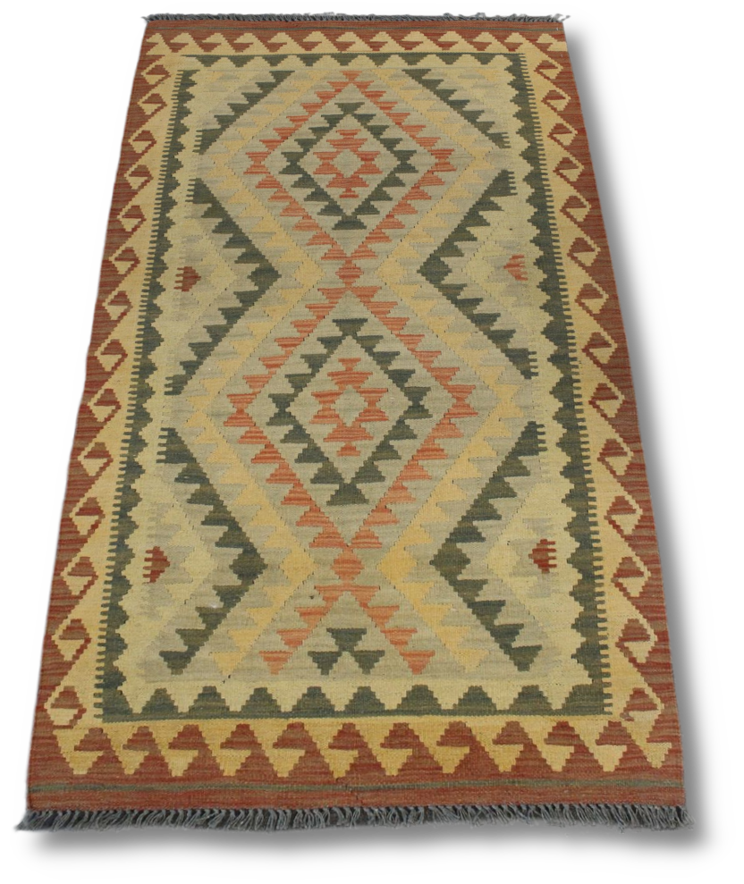 Chobi Kilim - 184 cm x 95 cm