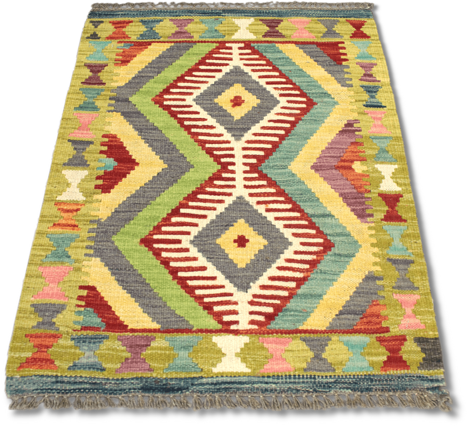 Chobi Kilim Rug  - 82 cm x 59 cm