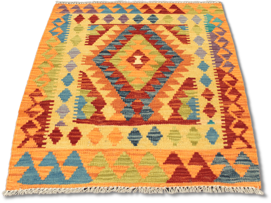 Chobi Kilim Rug  - 78 cm x 70 cm