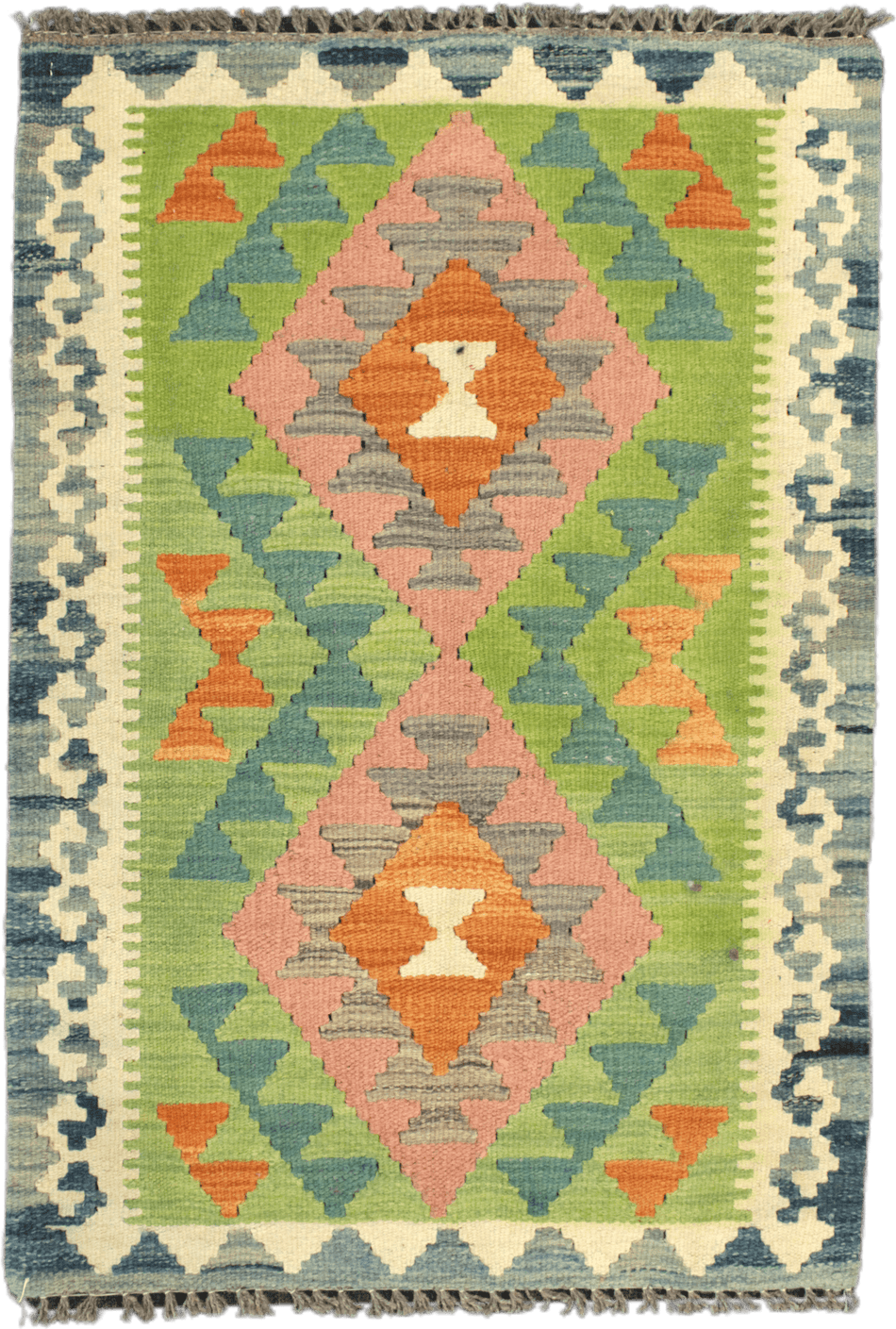 Chobi Kilim Rug  - 91 cm x 61 cm