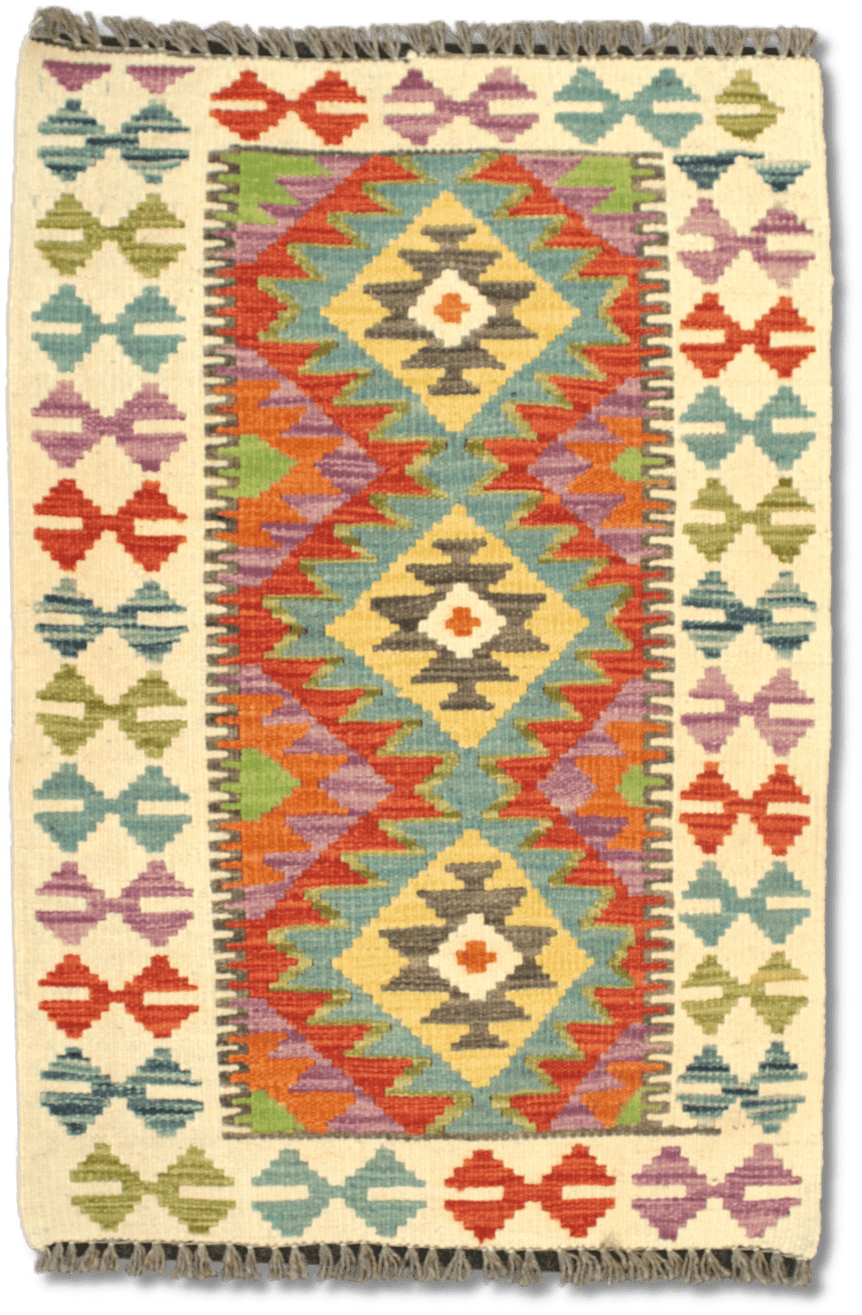 Chobi Kilim Rug  - 88 cm x 61 cm