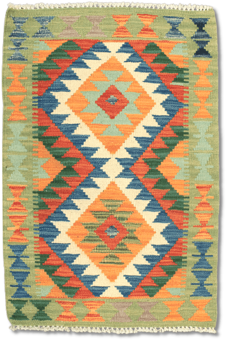 Chobi Kilim Rug  - 90 cm x 61 cm