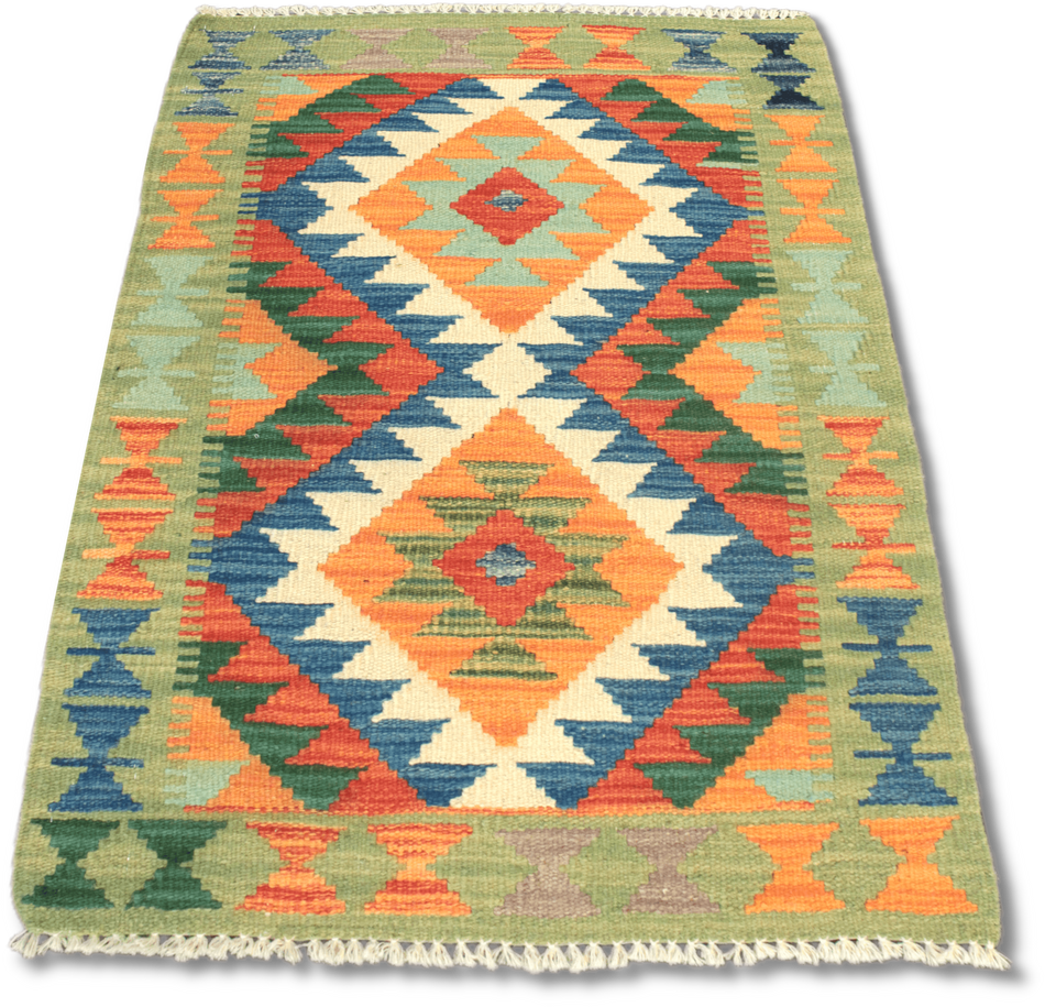 Chobi Kilim Rug  - 90 cm x 61 cm