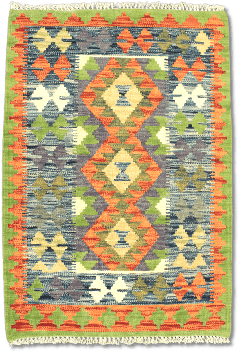 Chobi Kilim Rug  - 88 cm x 61 cm