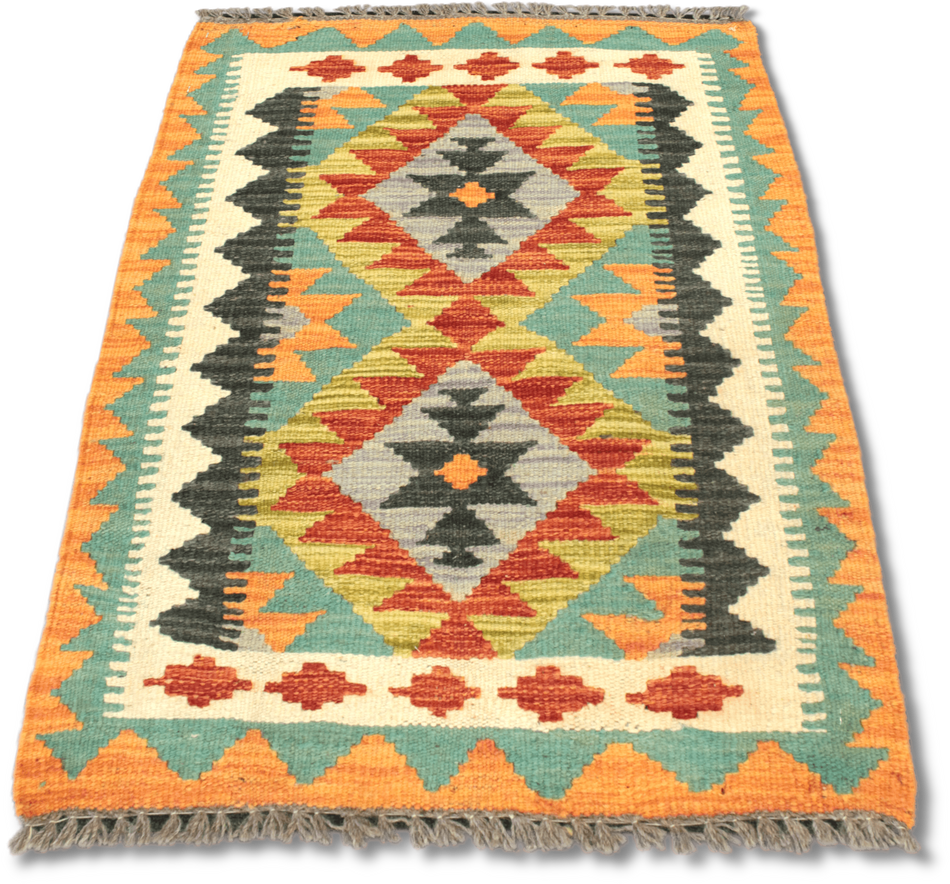 Chobi Kilim Rug  - 86 cm x 62 cm