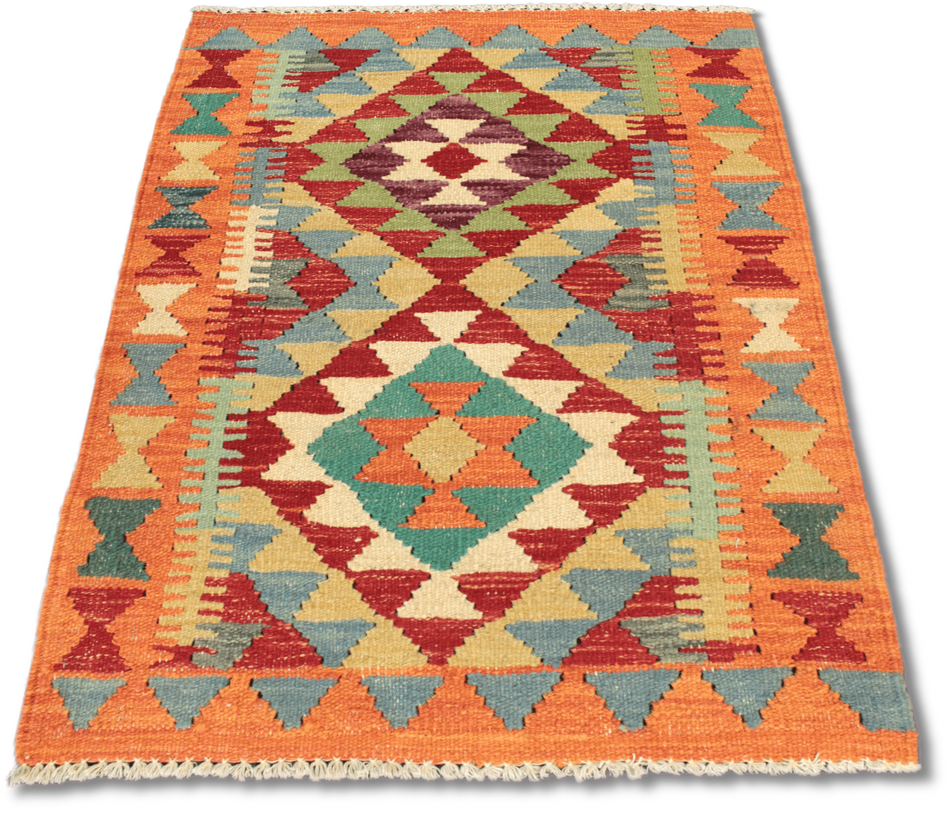 Chobi Kilim Rug  - 90 cm x 62 cm